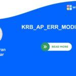 KRB_AP_ERR_MODIFIED